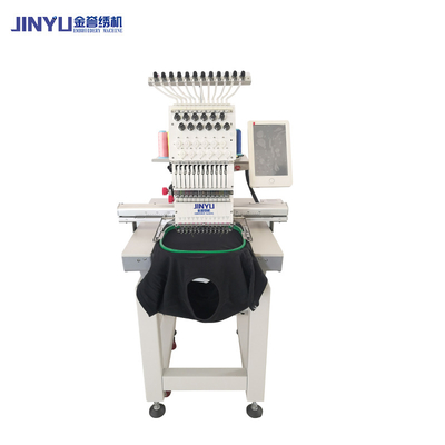 JINYU Single Head Embroidery Machine 15 Needles Computer Price